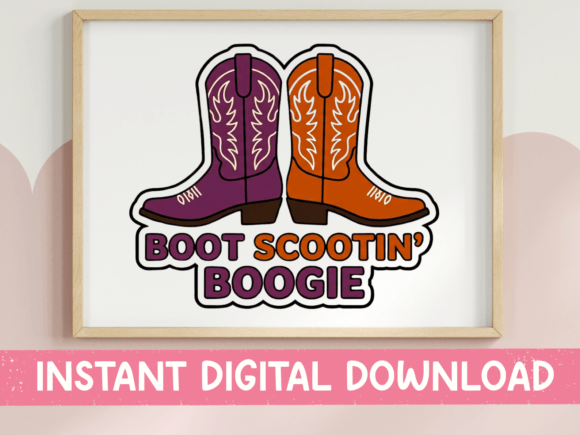 Boot Scootin Boogie Cowboy Boots Graphics