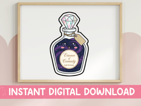 Essence of Curiosity Galaxy Bottle