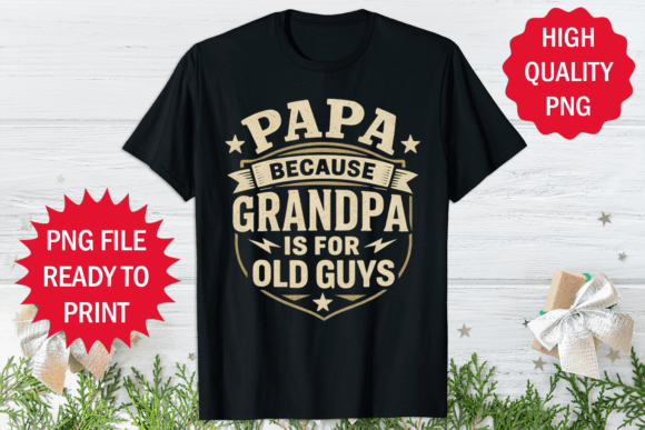 Father's Day T-Shirt Design Png Artwork