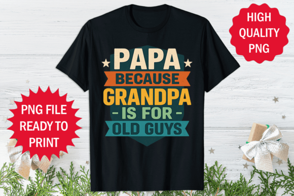 Father's Day T-Shirt Sublimation Design