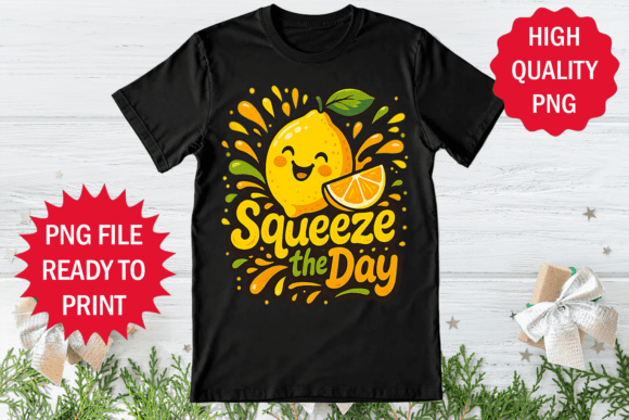 Lemon Summer T-Shirt Design Sublimation Graphics